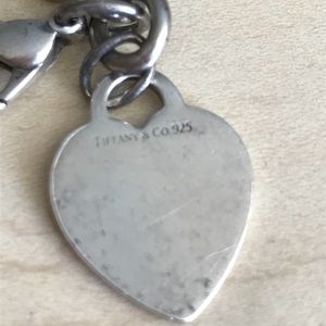 Tiffany & Co. 925 Silver Heart Bracelet